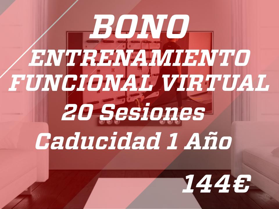 ENTRENAMIENTO FUNCIONAL VIRTUAL (20 Sesiones - Caducidad 1 Año)